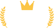 金の王冠と月桂冠の画像