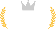 銀の王冠と月桂冠の画像